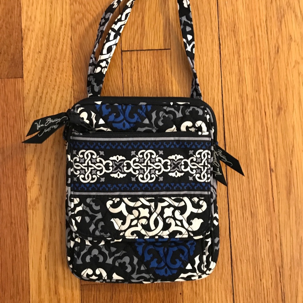 Vera Bradley Crossbody Bag: Canteberry Colbalt